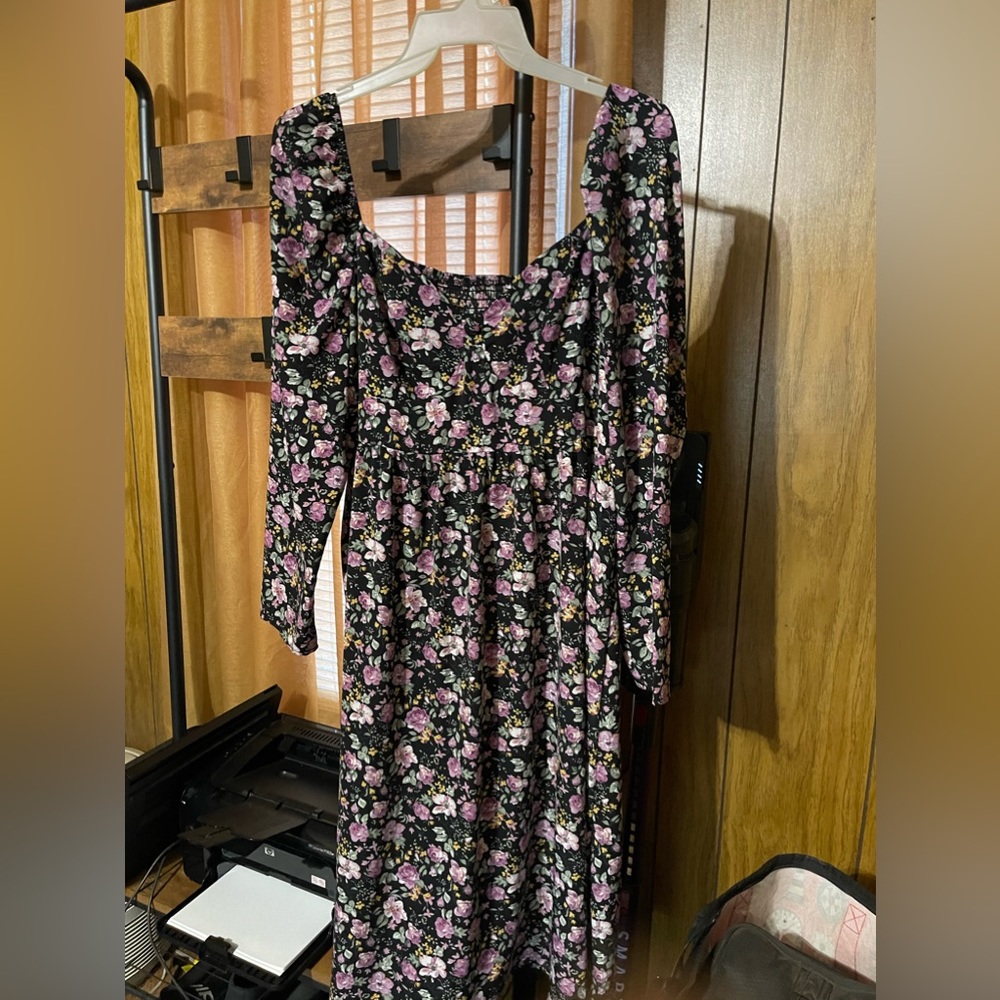 2x floral dress